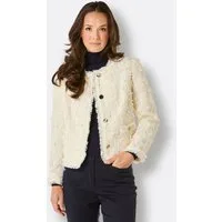creation L Blusenblazer Woll-Mix-Blazer Langarm