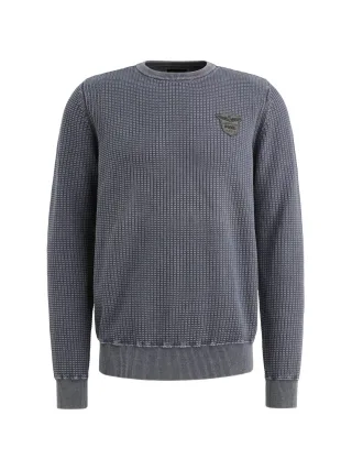PME Legend - cotton garment dye stone wash folkstone grey - Gr. - XL