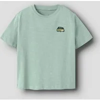 Name It T-Shirt NMMJENSO SS NREG TOP Baumwollmischung, regular fit