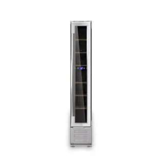 Les Petits Champs Weinkühlschrank, Schwarz, Metall, 14.5x87x52.5 cm, Küchen, Küchenelektrogeräte, Kühl- & Gefrierschränke, Weinkühlschränke