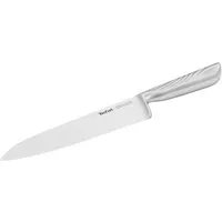 Tefal Kochmesser Precision, 20 cm, 22°-Klingenwinkel, Eishärtungstechnologie, Wellenmuster