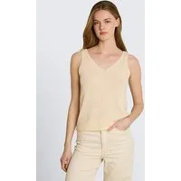 TOM TAILOR Denim Strickpullover Pullover & Strickjacken Relaxed Fit Stricktop mit V-Ausschnitt
