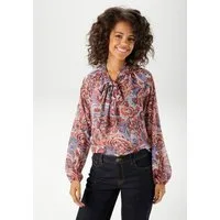 Aniston CASUAL Schlupfbluse mit extravagantem, großflächigen Paisley-Muster