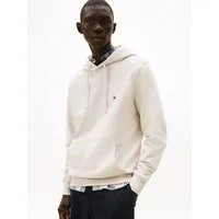 Tommy Hilfiger Hoodie ESSENTIAL TERRY mit Tunnelzug und Flag-Stickerei
