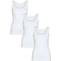 Diademita Tanktop BASIC MAX Tanktop 3er Pack (Set, 3-tlg., 3er Pack)