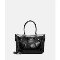Liebeskind Berlin Schultertasche Archive Esther Satchel M, Geräumige Tasche mit glossy Finish
