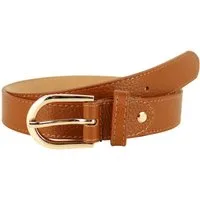 MIRROSI Ledergürtel Damen Herren Gürtel, Made in Italy, 3cm breit (Passt fast zu jeder Hosenschlaufe, aus Echtem Leder)