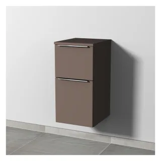 Sanipa 3way Unterschrank mit 2 Auszügen, Taupe-Matt, UP1421T UP1421T