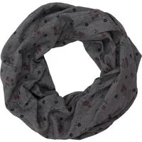 MIRROSI Loop Damen Schal mit Blumen-Muster Weich aus 100% Baumwolle Schlauchschal, (ca. 160x44cm Zweimal um den Hals wickelbar)