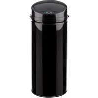 ECHTWERK Mülleimer INOX BLACK, Infrarot-Sensor, Korpus aus Edelstahl, Fassungsvermögen 42 Liter