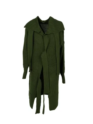 La Haine Inside Us Strickjacke Unisex Damen grün