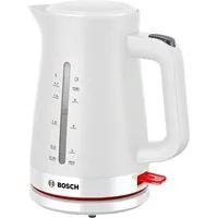BOSCH Wasserkocher MyMoment TWK3M121, 1,7 l, 2400 W, Abschaltautomatik, Tassenanzeige, beidseitige Wasserstandsanzeige