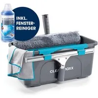 CLEANmaxx Sprühwischer Fensterreiniger (7-tlg) Streifenfreies Putzen, Haus & Auto