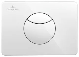 Villeroy & Boch Betätigungsplatte ViConnect 92248568, B:205, H:145, T:54mm, Weiß 92248568
