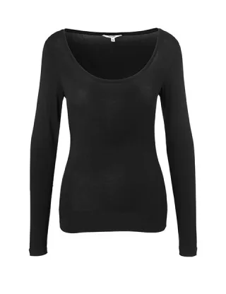 mbym - Basic Top - Anna schwarz - Gr. - XL