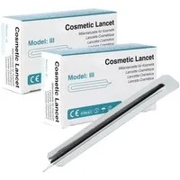 One+Step Lanzetten Milien Lanzetten - Sterile Lanzetten Kosmetik, 100 St., 200 tlg.