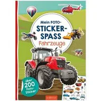 Mein Foto-Stickerspaß – Fahrzeuge / diverse, Über 200 Foto-Sticker
