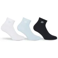 Fila Kurzsocken UNISEX QUARTER PLAIN SOCKS (3-Paar) mit eingestrickem Logo