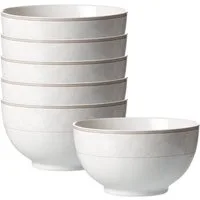 Ritzenhoff & Breker Schale Isabella Müslischalen ø 15 cm 6er Set, Porzellan, (6x Schale, 6-tlg)