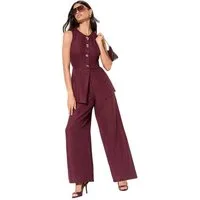 Friends Like These Jumpsuit Friends Like These geknöpfter Westen-Jumpsuit (1-tlg)