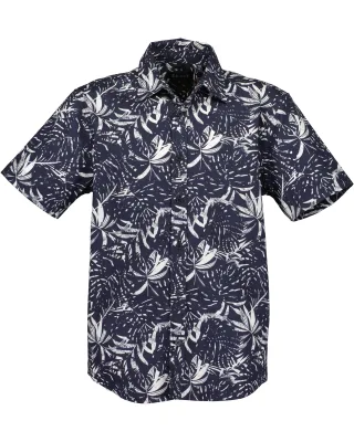 Blue Seven - Kn Hemd blau - Gr. - 140