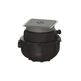 Kessel Aqualift S Hebeanlage 280500SC GTF 500-S1 resistant, schwarz, zum Einbau in Bodenplatte, 230 V