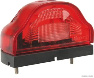 HERTH&BUSS Kennzeichenleuchte, 24 V rot - 84750021
