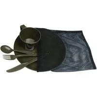Mil-Tec Geschirr-Set Militär Camping Set 5-tlg., 1 Personen