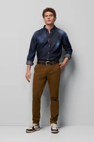 MEYER - M5 Chino 9-6001 Karamell - Gr. - 30