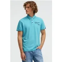 CAMP DAVID Poloshirt mit Kontrastnähten