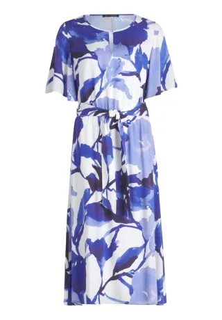 Betty Barclay - Maxikleid mit floralem Allover-Print weiß - Gr. - 42