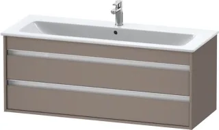 Duravit Ketho Waschtischunterbau wandhängend Basalt Matt 1200x475x480 mm - KT643104343 KT643104343