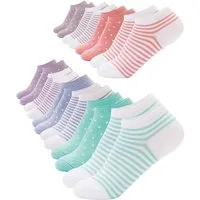 FOOTNOTE Sneakersocken Christie/35-38/pastell (10-Paar) trendige Socken mit Softbund