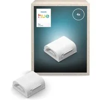 Philips Hue Kabelverbinder-Sortiment Flux Gradient LED-Streifen Zubehör, Verbinder, Set, 4-tlg., 4x Philips Hue Flux Gradient Lightstrip Zubehör, Verbinder