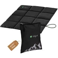 Gipfelgaudi Thermositzkissen Outdoor Sitzkissen faltbar inkl. Tasche, Ultraleicht & Wasserfest, isolierend, rutschfest und bequem
