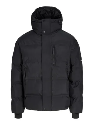 JACK&JONES - JCOTRACE ALPHA PUFFER JACKET Black - Gr. - L