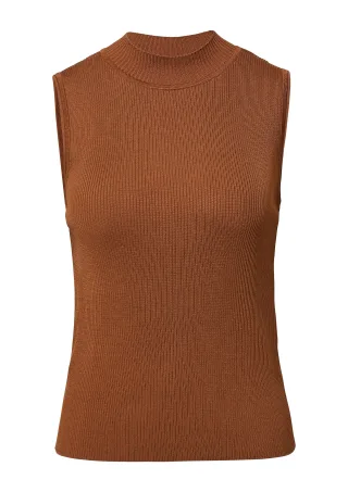 comma - Strickpullunder braun - Gr. - 34