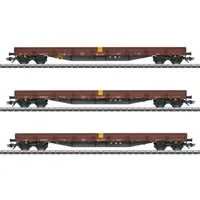 Märklin Güterwagen Niederbordwagen-Set DB AG - 47162, Spur H0
