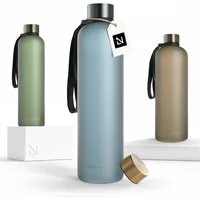 LARS NYSØM Trinkflasche Blæst, Trinkflasche mit Hydrationsskala und Trageschlaufe