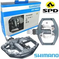 Shimano Fahrradkurbel Shimano Fahrrad Plattform / Cleat MTB / Gravel Pedale PD-EH500