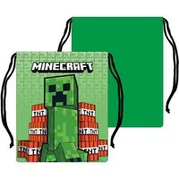 Minecraft Turnbeutel Minecraft Lunch-Tasche 26,5cm Kinder Brottasche Creeper (1-tlg)