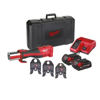 Milwaukee Akku-Presswerkzeug (Sanitär) M18 BLHPT-202C M-Set schwarz/rot - 4933451133