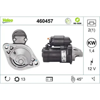 Valeo Anlasser 1,4 kW Chevrolet Honda Opel 1.7 CDTI TD