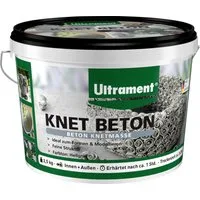 Ultrament Estrich Ultrament Knet Beton 2,5 kg, hellgrau