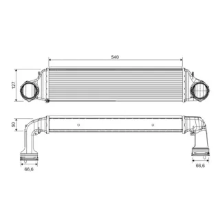 Valeo Ladeluftk?hler BMW 3er X3