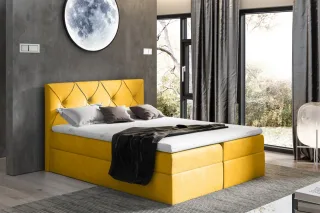 Boxspringbett Schlafzimmerbett LEWIS 180x220cm in div. Farbvarianten