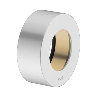 Keuco Verlängerungs-Rosette IXMO 59551, EHM rund, 25 mm, Aluminium-finish, 59551170281 59551170281