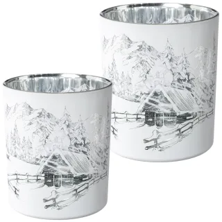 Creativ home Windlicht "Windlicht" mit traumhaft schönem Motiv
