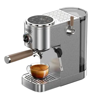 [EU Direct] HiBREW H13 Dual-Boiler Espresso Machine 20Bar Semi-Automatic Coffee Machine with Touchscreen Control Hot & C
