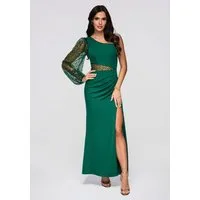 OMBRE Abendkleid Elegantes Abendkleid mit One-Shoulder-Design Asymmetrischer Schnitt mit One-Shoulder-Träger